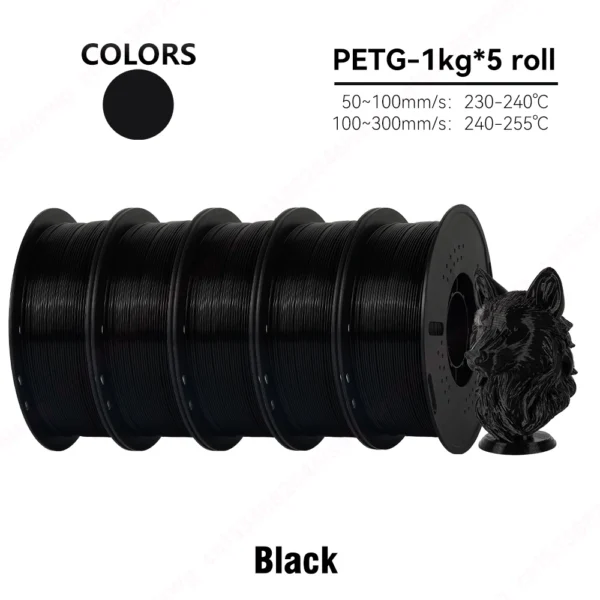 Se4a4571b136d4947b3c7d17e07b67afc9.webp 5KG/10KG PLA & PETG Filament Bundle 1.75mm | High Precision ±0.03mm