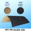 Seac25166223e4703a59bf4eeeb87b3f2E.webp Double-Sided Textured PEI & PET Build Plate | For Bambu Lab (257x257mm)