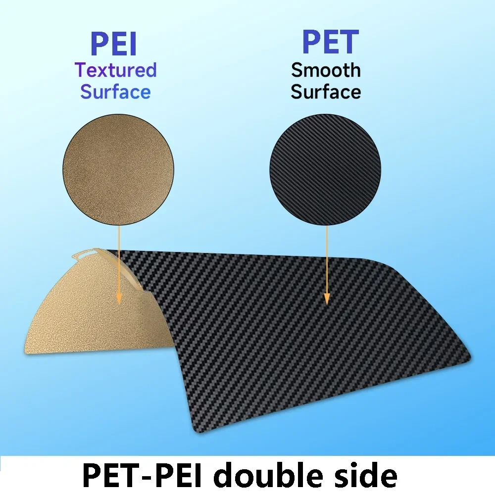 Seac25166223e4703a59bf4eeeb87b3f2E.webp Double-Sided Textured PEI Plate for Bambu Lab P2S A1/P1/X1,High Success Rate Easy Release PET Build Surface For Bambulab P1P X1C - Image 33