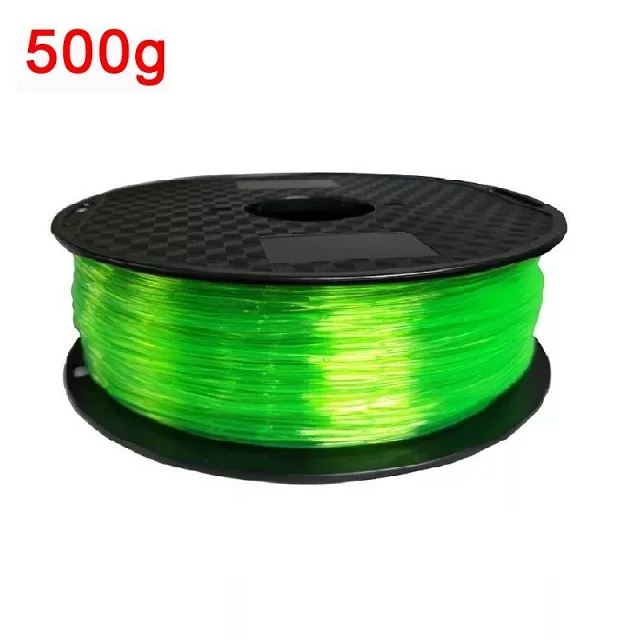 Sed0c60783f5443229ac42898a55e2ccfV.webp 95A TPU Flexible Filament 1.75mm 1kg 500g 250g 3D Printer Material Clear Filament Rainbow Color Change TPU Glow in The Dark Blue - Image 39