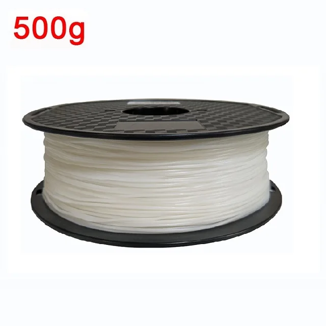 Sf58d8fd685d14858ab46c568ba9d082eN.webp 95A TPU Flexible Filament 1.75mm 1kg 500g 250g 3D Printer Material Clear Filament Rainbow Color Change TPU Glow in The Dark Blue - Image 14
