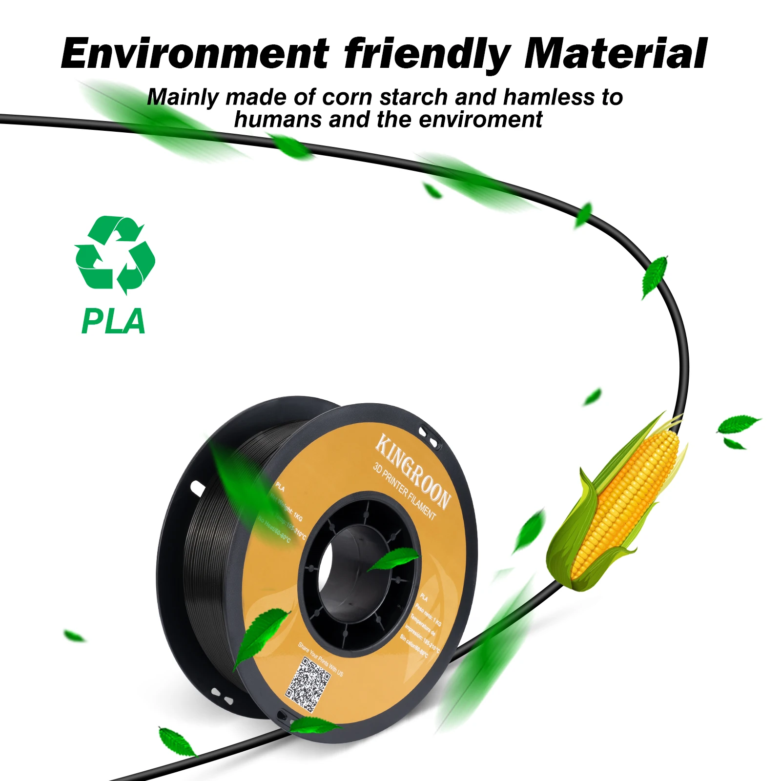 Sfd205354598143c09981cc769f52a5b6z.webp 3D Printer 10KG PLA PETG ABS Filament 3D Printing Plastic Material 1.75mm 100% No Bubble Spool - Image 47