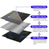Sfebcea98fed041ccb8b5ea4b66928811m.webp Double-Sided Textured PEI & PET Build Plate | For Bambu Lab (257x257mm)