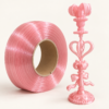 soft pink filament roll and ornate stand